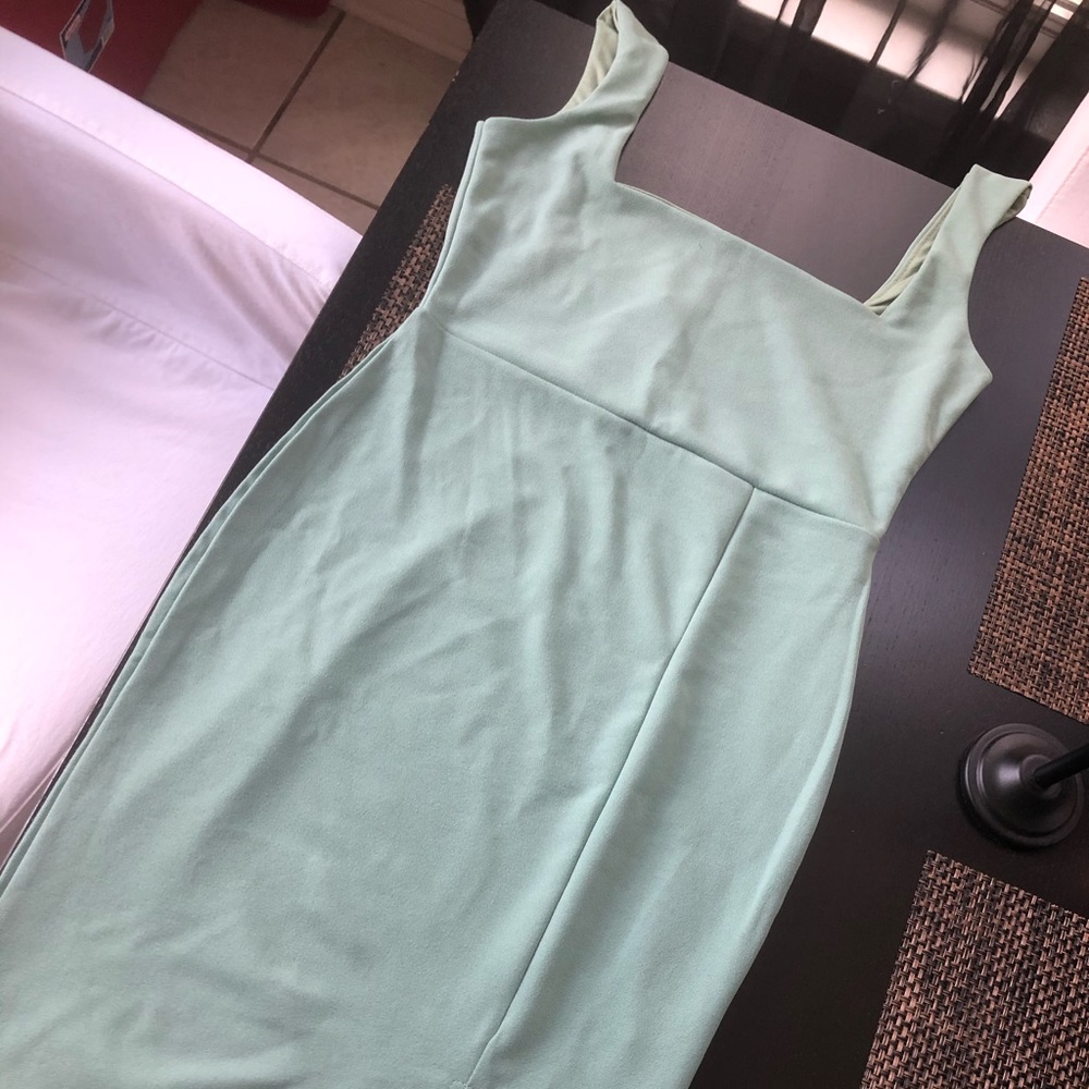 Nasty Gal Sage Midi Dress